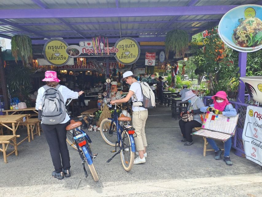 Colors of Ayutthaya: UNESCO Heritage 6 hour Bicycle Tour - Riverside lunch at about 12:30
