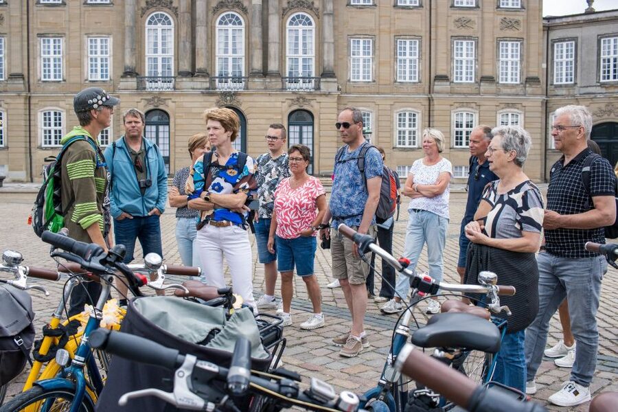 Copenhagen: Highlights 3 Hour Bike Tour with a Local Guide - Amalienborg and the royal guard