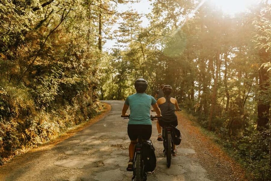 Cortona: Guided E-Bike Tour of Tuscany's Hidden Gem - Le Celle and the wooded route beyond town