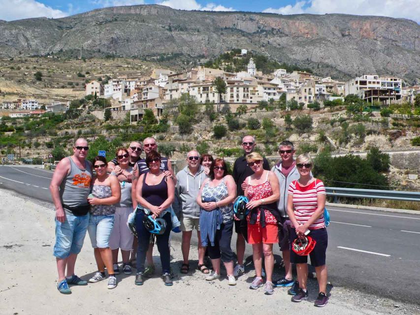 Costa Blanca Downhill Bike Ride - First ride to Penàguila, about five miles downhill