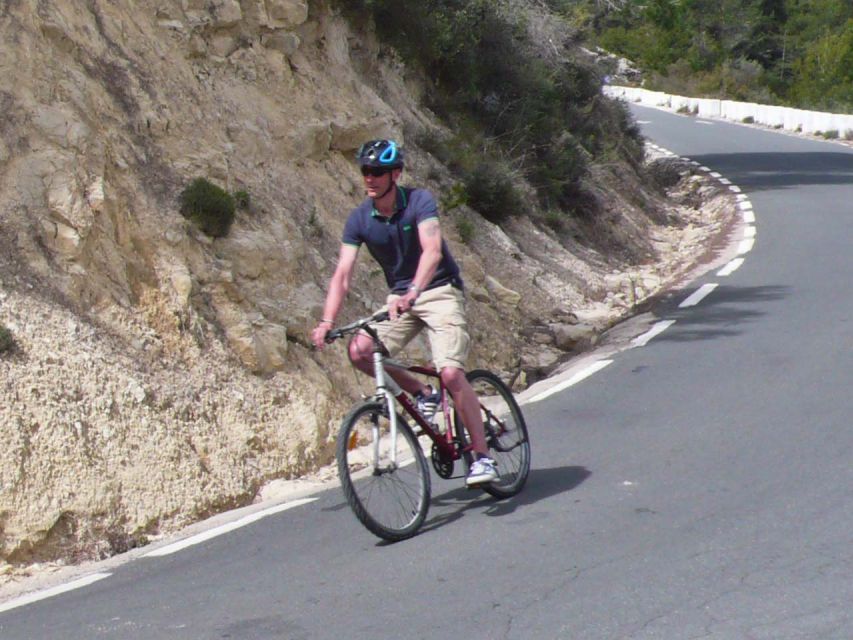 Costa Blanca Downhill Bike Ride - Alcoleja and the second downhill section