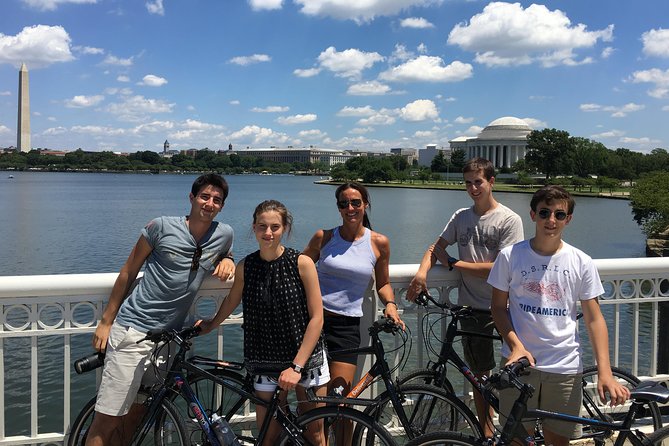 Customized Private Bike Tour of DC - Jefferson Memorial across the Tidal Basin