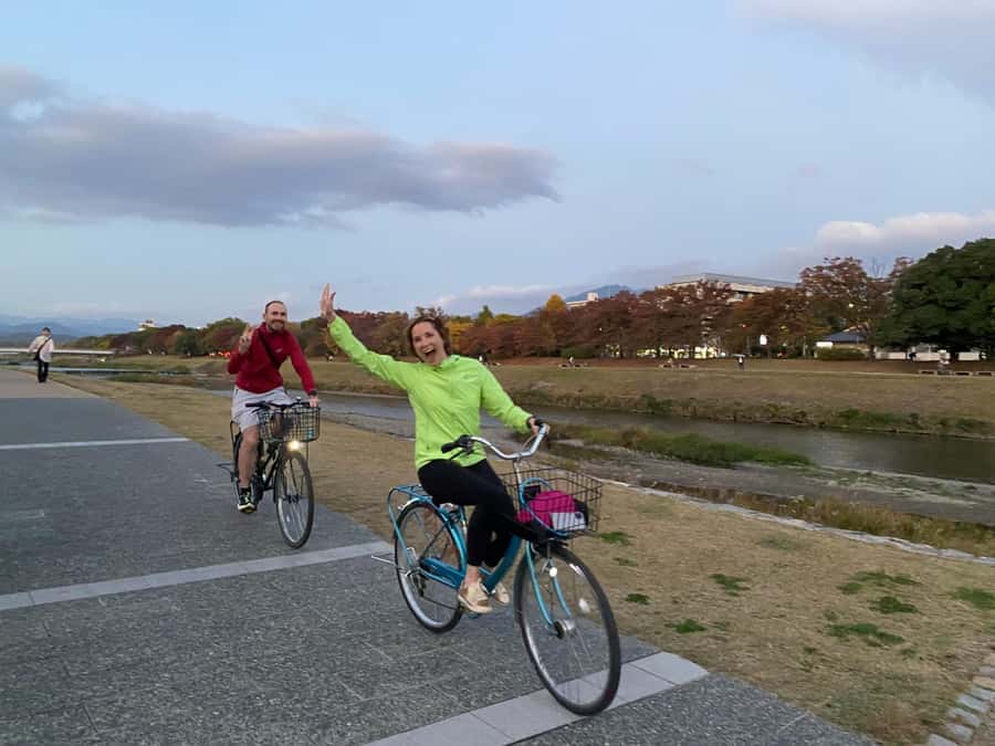 Cycle Kyoto's Hidden Gems & Gion Stroll - Starting at Sanjo Ohashi with a central Kyoto departure