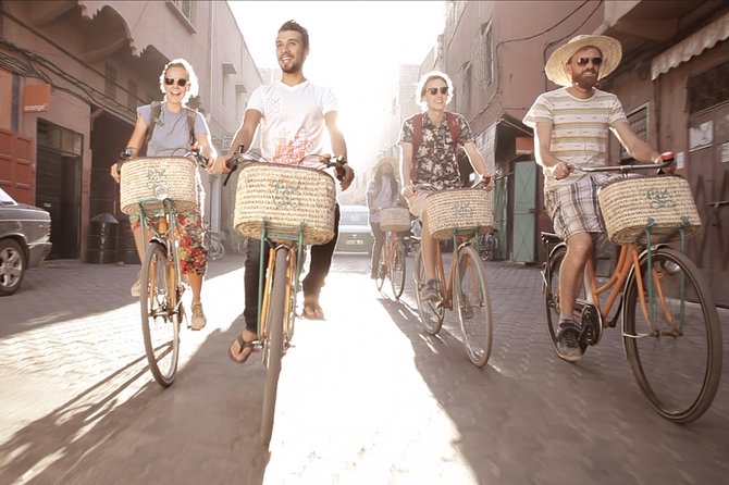 Cycling Adventure in Marrakech - Kasbah, gardens, and the contrast with Gueliz