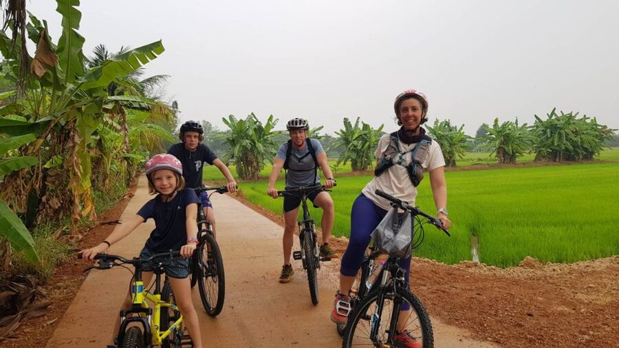 Cycling Sukhothai Full Day Countryside Tour - Riding beside canals and through village life