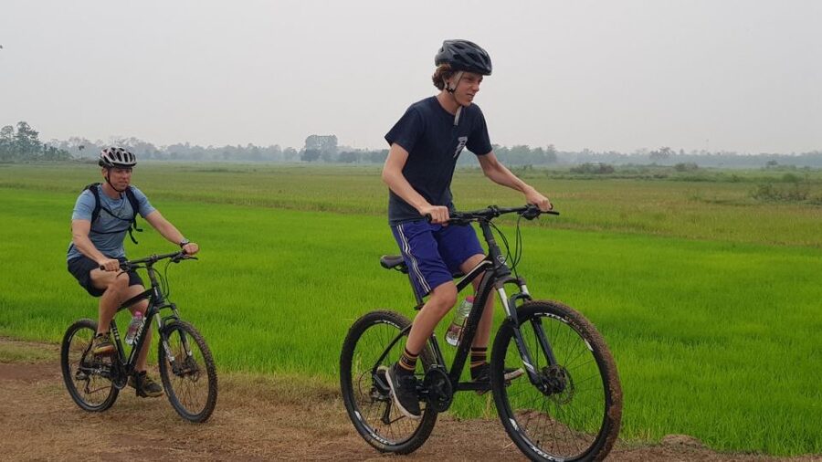 Cycling Sukhothai Full Day Countryside Tour - Seeing how rice becomes a local product