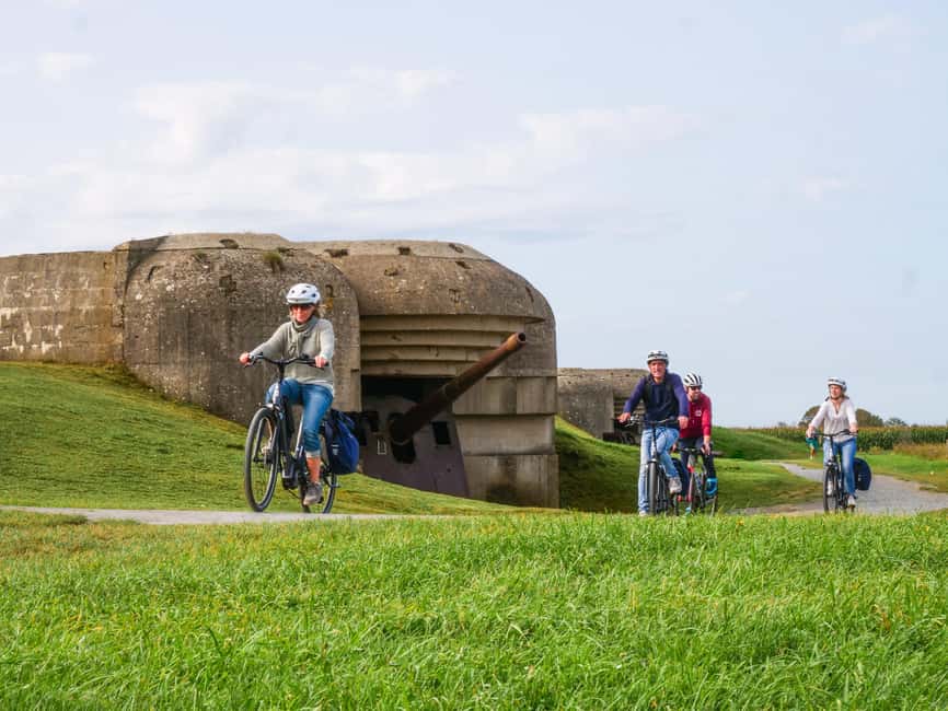 D-Day E-Bike excursion self guided - Omaha Beach, where distance matters