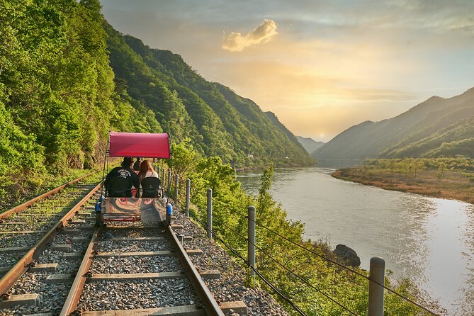 Day Trip to Nami Island with Rail bike and The Garden of Morning Calm - How the Day Works From Central Seoul