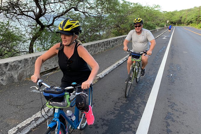 Diamond Head Bike to Hike and Local Lunch - Makalei Beach and Diamond Head’s volcanic shore