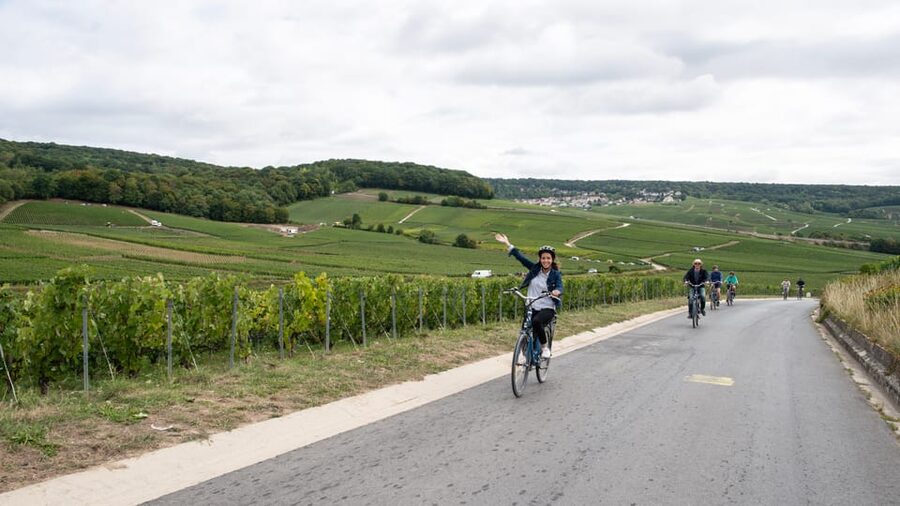 Dijon/Beaune: Full day Ebike Burgundy tour, tastings & lunch - Lunch with charcuterie and local cheeses