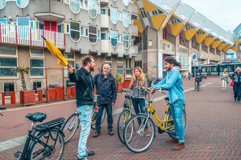 Discover Rotterdam: Classic Highlights Bike Tour by a Local - Learning Rotterdam’s wartime story at De Brandgrens