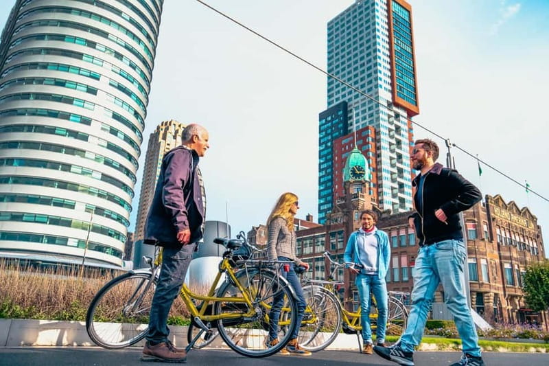 Discover Rotterdam: Classic Highlights Bike Tour by a Local - The Depot Boijmans Van Beuningen changes the architectural mood
