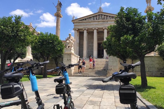 Discover the City e-bike day tours - The Temple of Olympian Zeus and the Acropolis approach