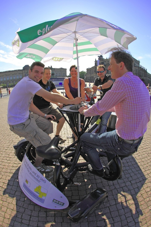 Dresden Bike Tour with Wine Tasting - Three wines at Albrechtsberg Palace