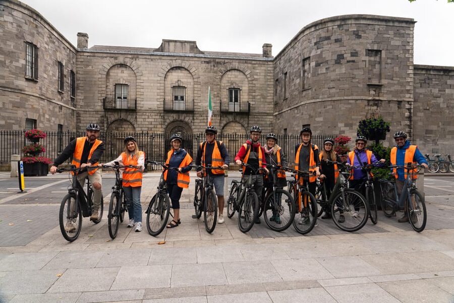 Dublin: Bike & E-Bike Tour with a Local Guide - Guinness Storehouse from the outside