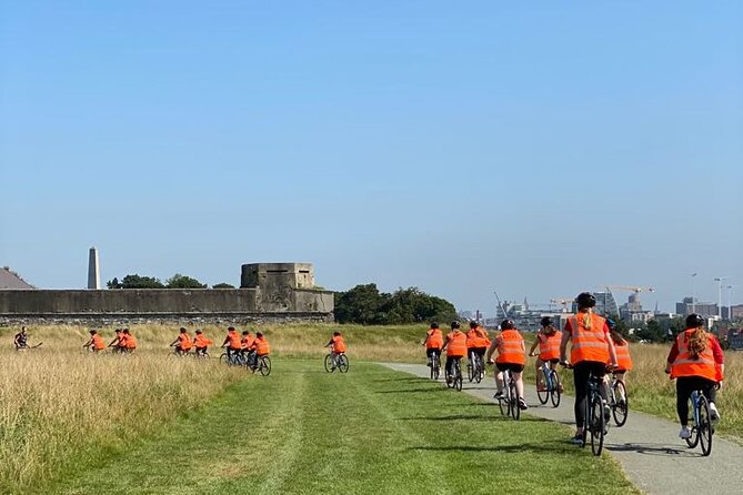 Dublin Full Day Bike Rental - Riding toward Ashtown Castle