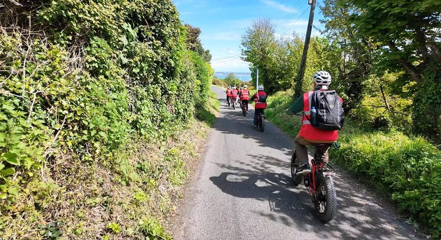 Dublin: Panoramic e-Bike Tour - Baily Lighthouse is the big coastal view