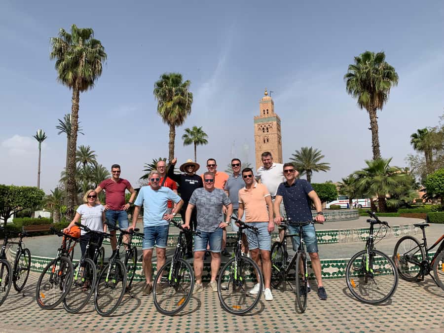 Dutch Bike Tour in Marrakech with Local Guide - Koutoubia Mosque and Bab Agnaou