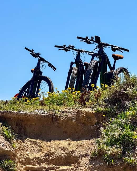 E-Bike: Adventure to the Scala dei Turchi, Sicilian Villages, and a food experience - Beaches, cliffs, and the Capo Rossello views