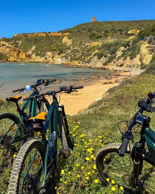 E-Bike: Adventure to the Scala dei Turchi, Sicilian Villages, and a food experience - Snorkeling between May and October