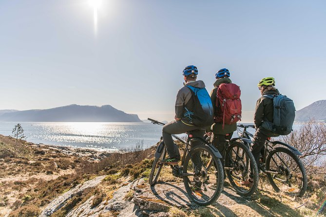 E-bike And Hiking Tour In Ålesund - Cycling through Ålesund and around the fjord