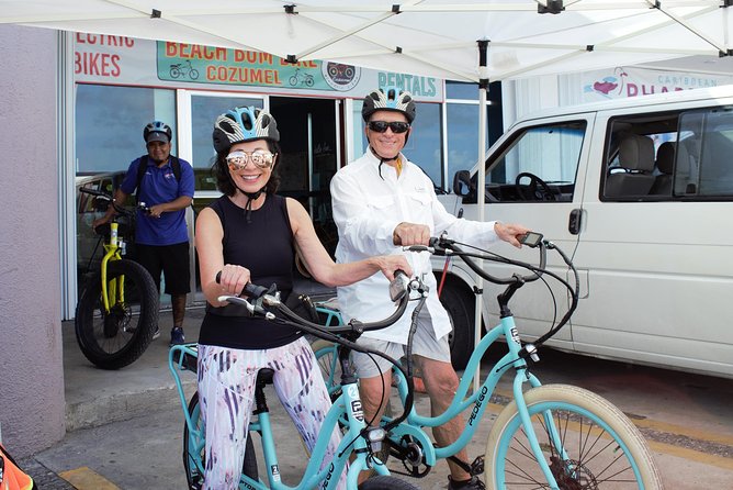 E-Bike City Tour though Cozumel & Taco Tasting Tour - Guisados and the taco lunch