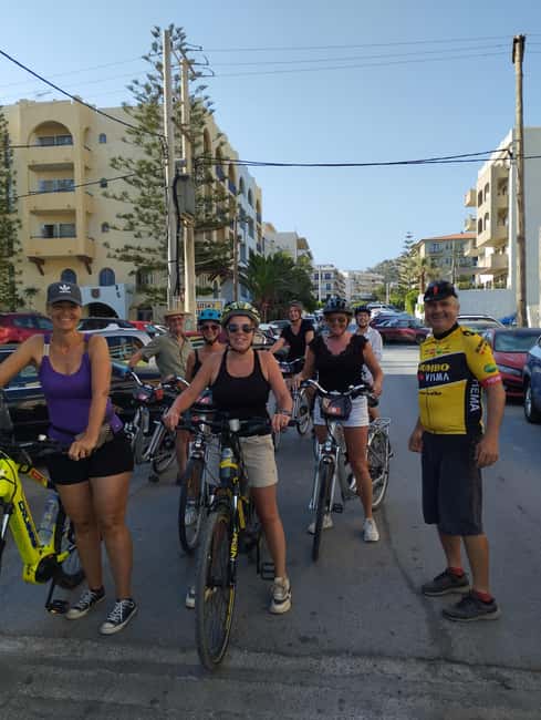 e-Bike Cycling Tour to Arkadi Monastery Full Lunch included - Amnatos and the Sanguinazzo mansion