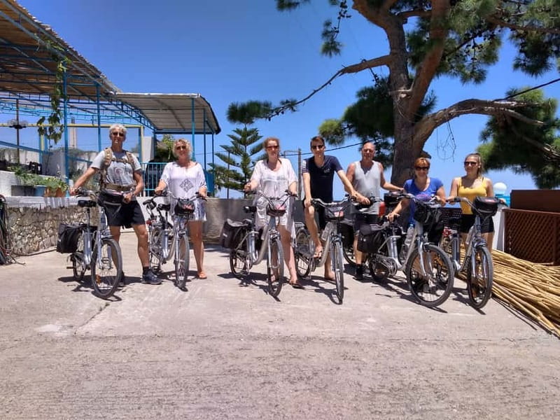 e-Bike Cycling Tour to Arkadi Monastery Full Lunch included - A Cretan lunch in Kirianna