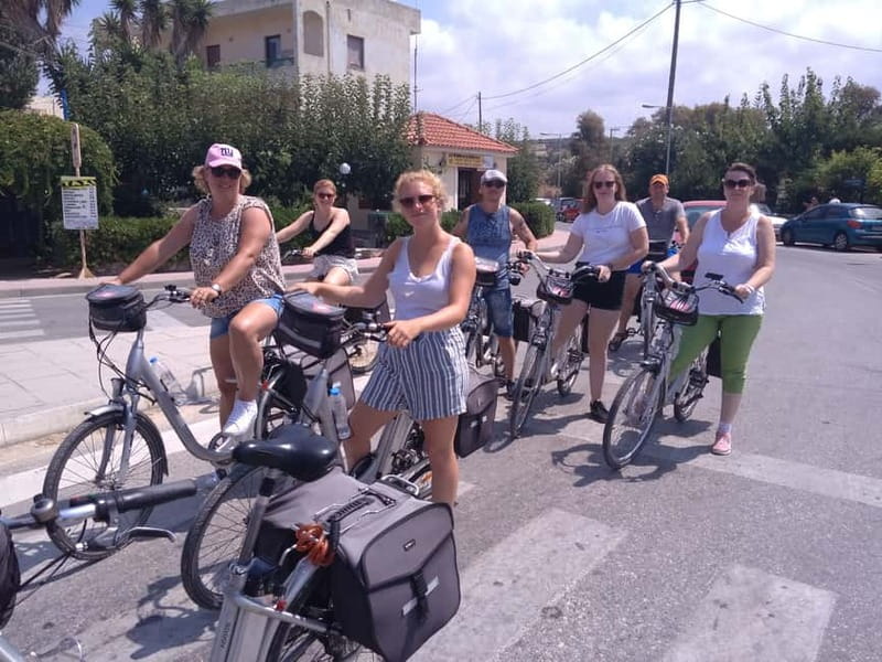 e-Bike Cycling Tour to Arkadi Monastery Full Lunch included - The return through Pigi and Adele