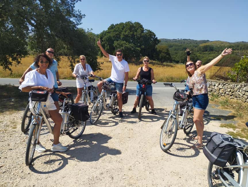 e-Bike Guided Tour to Myli Gorge with Full Lunch included - Halevi Monastery and the flame-shaped windows