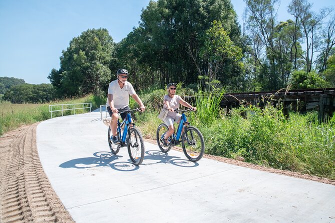 E-Bike Hire: Northern Rivers Rail Trail, Trail Side Hire - Shuttle transport from Byron Bay