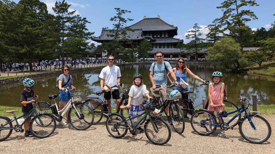 E-Bike Nara Highlights - Todaiji, Knives, Deer, Shrine - Why an e-bike works so well in Nara Park