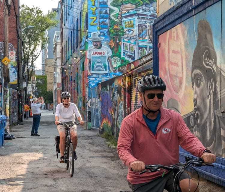 E-bike through Toronto's Dynamic Neighbourhoods - What the $107 price really covers