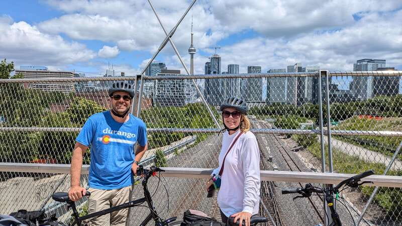 E-bike through Toronto's Dynamic Neighbourhoods - Getting started at 124 St Patrick Street