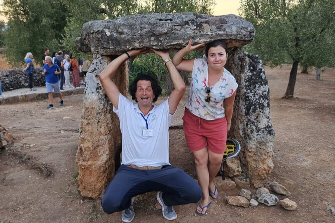 E-bike tour in Ostuni. Oil mill, Dolmen and huge olive trees - Rocco’s guiding style