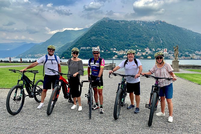 E-Bike Tour Lake Como and Swiss Vineyards - Up the hills toward Vacallo and Switzerland