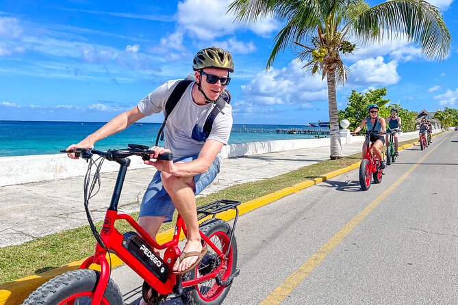 E-bike West Coast Snorkeling Tour - A Cozumel day built around four different stops