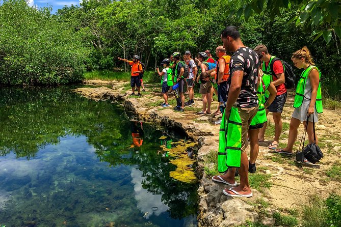 E-bike West Coast Snorkeling Tour - Skyreef Beach Club is the main water stop