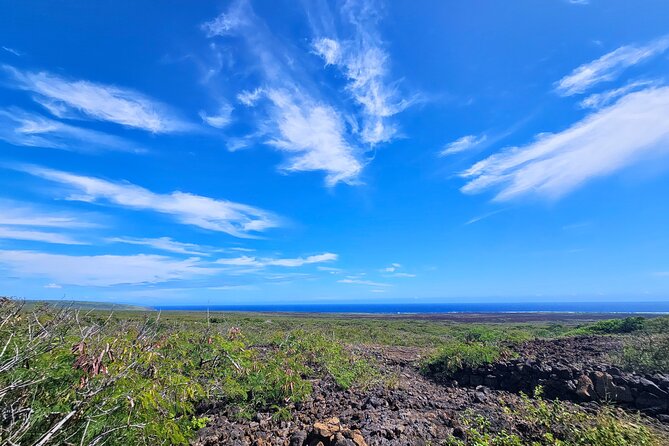 E-Mountain Bike Tour in South Point Hawaii - The bikes make rough ground possible
