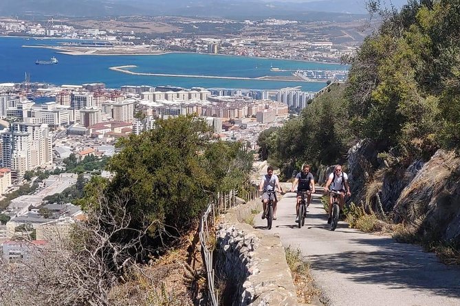 EBike-Gibraltar: Rock To The Top Tour - Starting at Ocean Village and crossing the runway
