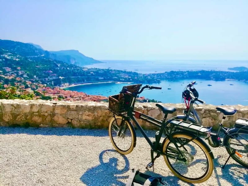 Ebike seaside by Nice: Fantastic Villefranche's Bay & Hill - Forts, viewpoints, and the rewarding downhill
