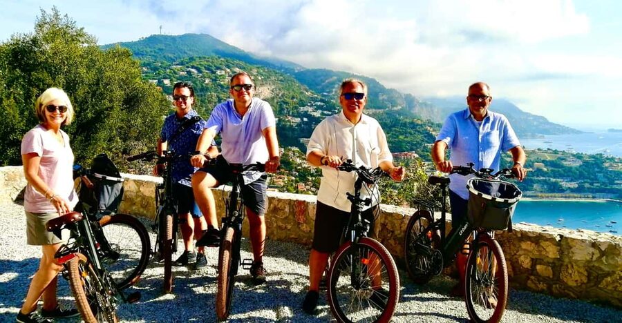 Ebike seaside by Nice: Fantastic Villefranche's Bay & Hill - What happens with Saint-Jean-Cap-Ferrat