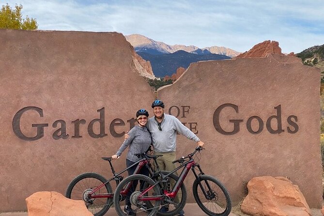 Ebike Tour: Garden of the Gods - Riding beneath the 300-foot red-rock formations
