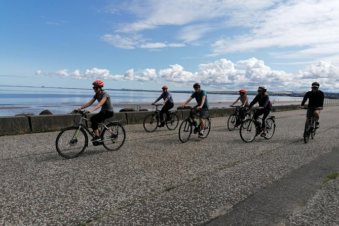 Edinburgh Sky to Sea Bike or E-Bike Tour with Transfer by TBC - Leith, Edinburgh’s old port district