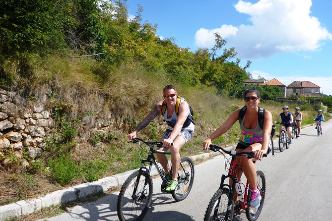 Elaphite Islands Full-Day Kayak and Bike Tour from Dubrovnik - Paddling from Lopud toward Šipan