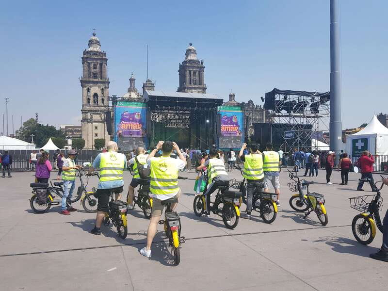 Electric Bike City Tour with a taco stop. - Why an e-bike is a smart way to see Mexico City