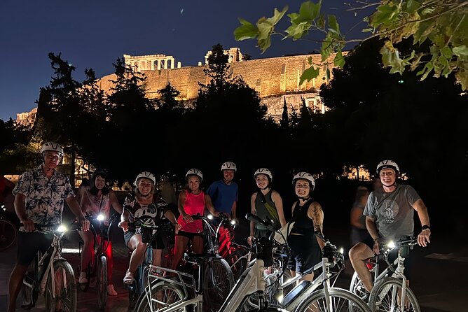 Electric Bike Tour of Athens by Night - Starting beside the Acropolis in Thisseio