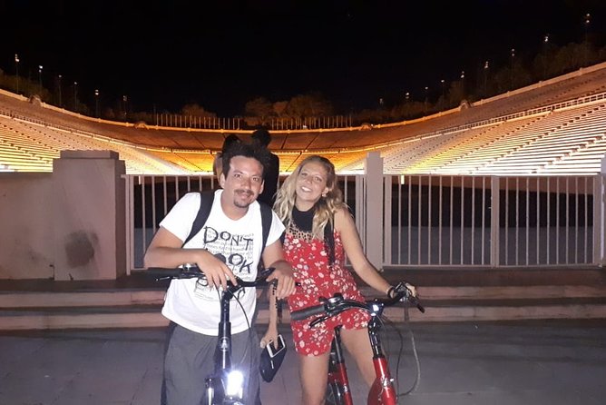 Electric Bike Tour of Athens by Night - Riding through Plaka after dark