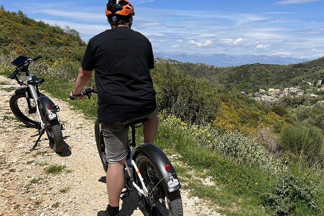 Electric Fat Bike Self Guided Tour Discover North Corfu - Riding with spoken GPS directions