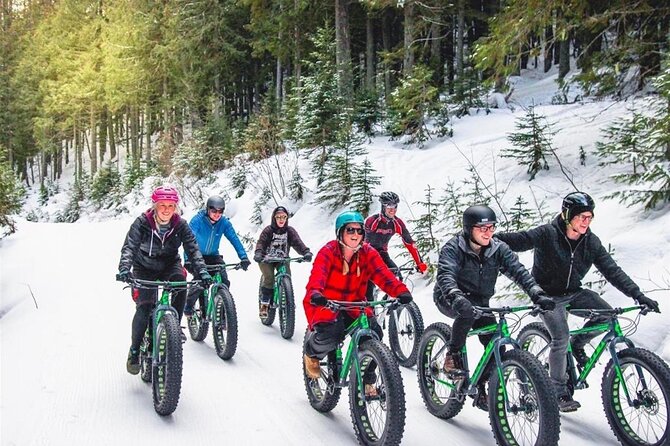 Electric Fat Biking Adventure in Banff | Small Group Adventure - Choosing the route around the weather